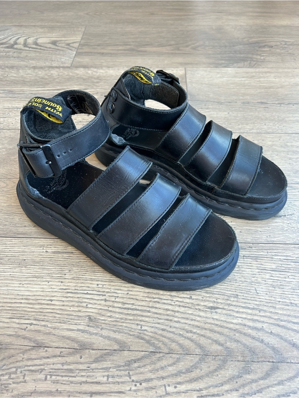 Dr. Martens Leather Fisherman Sandals